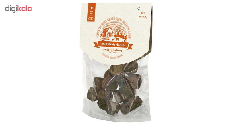 اسنک تشویقی سگ بوش مدل Country Snack Meadow Lamb-16308 وزن 80 گرم