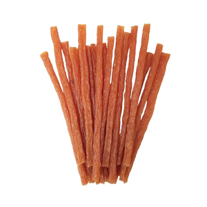 تشویقی سگ هاپومیل مدل Chicken Soft Strips وزن 100 گرم
