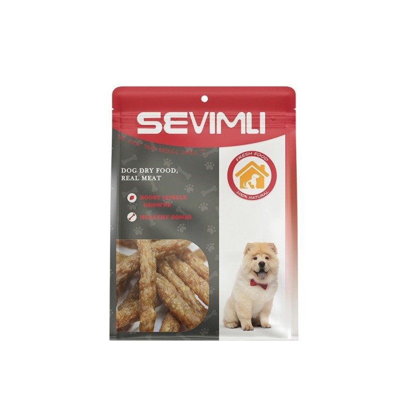 تشویقی سگ سویملی مدل مدادی طعم مرغ و سیب وزن 80 گرم