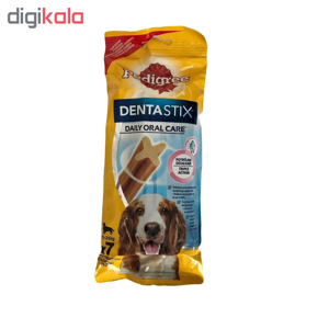 تشویقی سگ پدیگری مدل DENTASTIX وزن 180 گرم