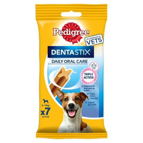 غذای تشویقی سگ پدیگری مدل denta stix 7 وزن 110 گرم