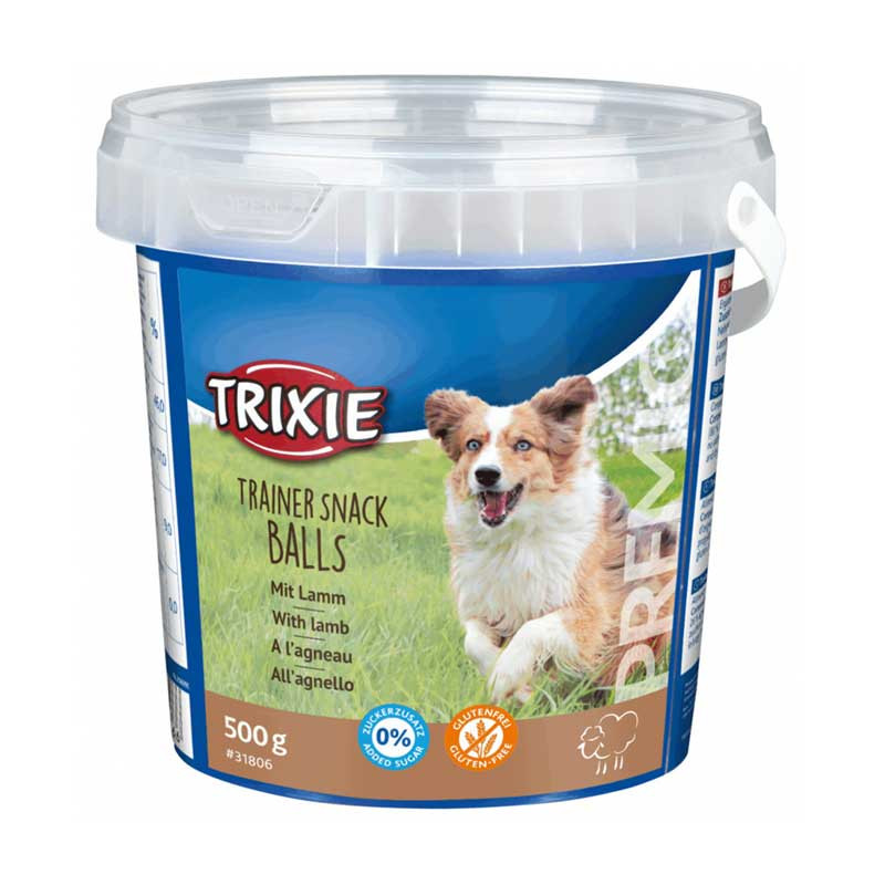 غذای تشویقی سگ تریکسی مدل Trainer Snack Balls وزن 500 گرم