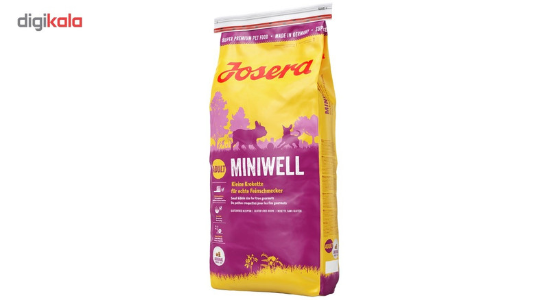 غذای خشک سگ جوسرا مدل Miniwell وزن 1.5 کیلوگرم