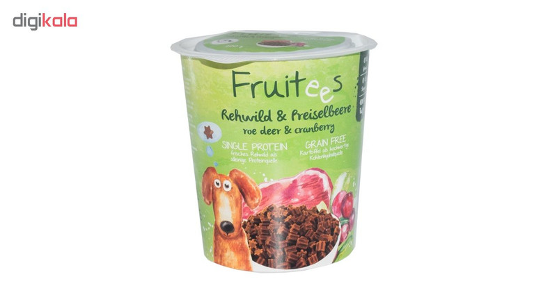 تشویقی سگ مدل Roe deer And Cranberry وزن 200 گرم