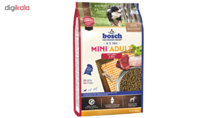 غذای خشک سگ بوش مدل Mini Adult Lamb and Rice وزن 3 کیلوگرم