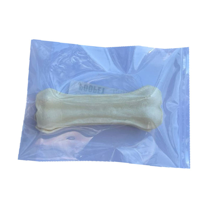 تشویقی استخوان سگ پوپت مدل White Bone 10cm وزن 35 گرم