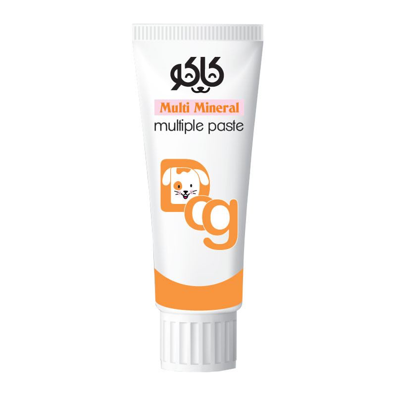 خمیر مینرال و مولتی ویتامین سگ کاکو مدل Multiple Paste وزن 100 گرم