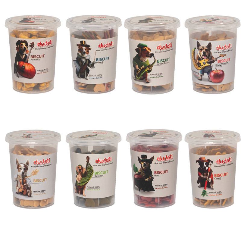 تشویقی سگ دودوتی مدل Mix Pack وزن 150 گرم بسته 8 عددی