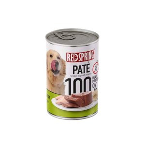 کنسرو غذای سگ رداسپرینگ مدل Pate Pack با طعم بره، مرغ، سیرابی، جگر و گوساله  وزن 2.4 کیلوگرم بسته 6 عددی