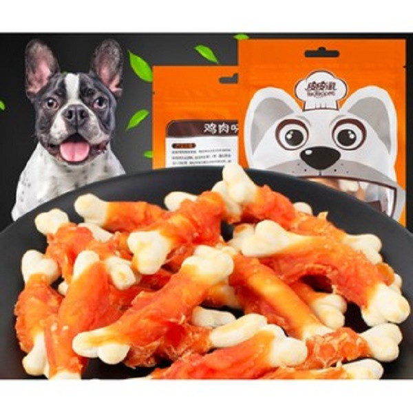 غذای تشویقی سگ تائوتائو مدل Chicken thigh وزن 120 گرم