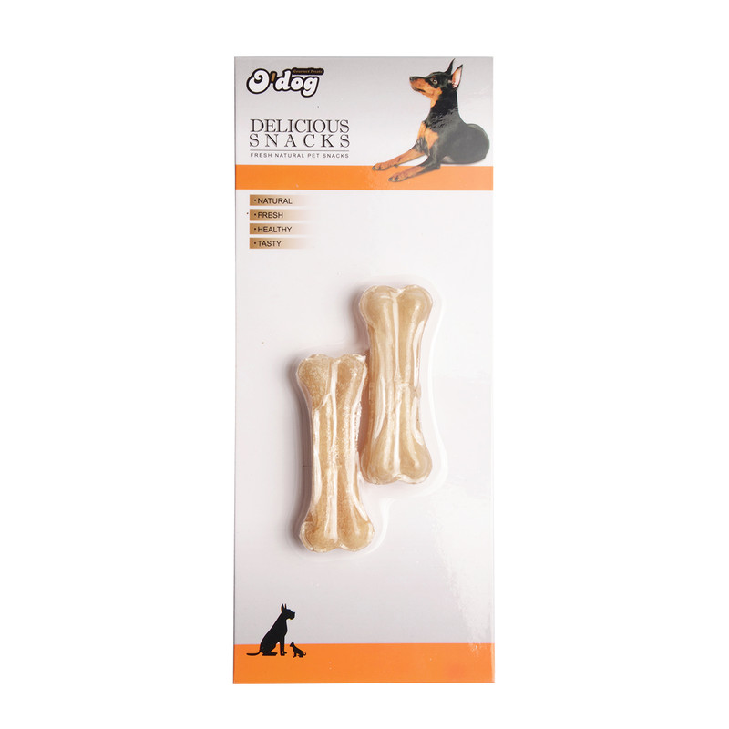 غذای تشویقی سگ اُداگ مدل Natural Pressed Rawhide Bone وزن 40 گرم