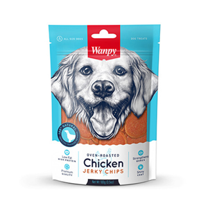 تشویقی سگ ونپی مدل Chicken Jerky Chips با طعم مرغ وزن 100 گرم