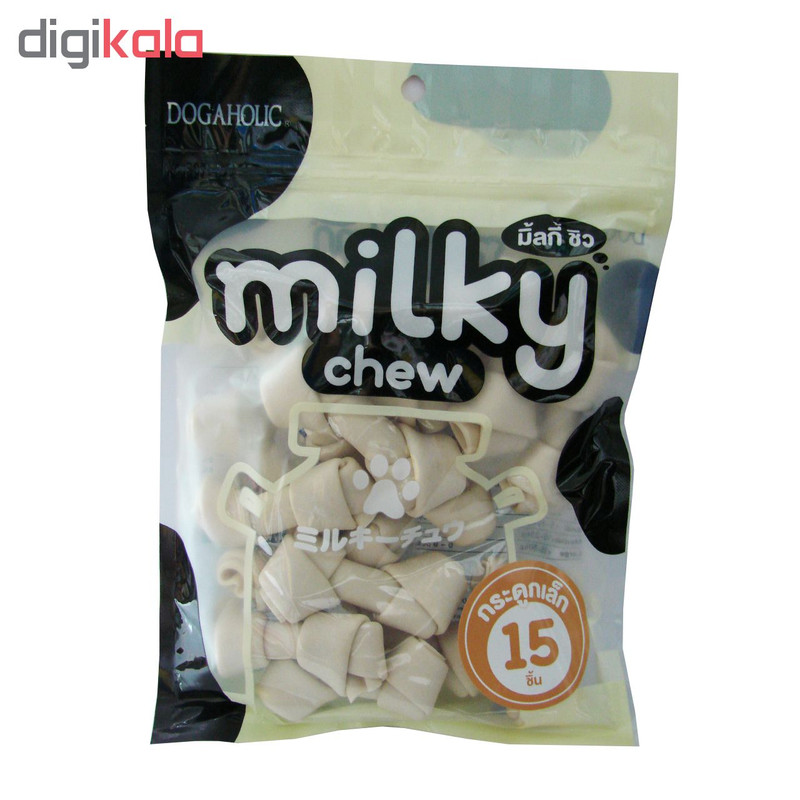 غذای تشویقی سگ داگهولیک مدل Milky015 وزن 250 گرم