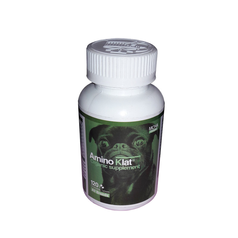 قرص مکمل تقویتی حفاظتی آمینوکلات سگ مدل Organic supplement کد TBZ01 مجموعه 120 عددی
