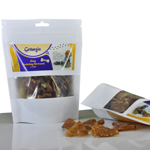 غذای تشویقی سگ گرگین مدل سیرابی گوساله کد G-F75A02 وزن 75 گرم