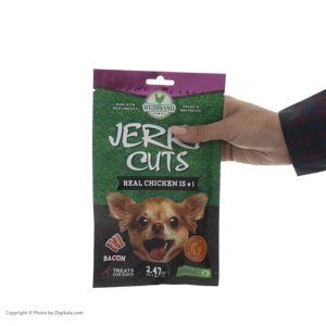 تشویقی سگ ووجی برند مدل Jerky Cuts کد 1523 وزن 70 گرم