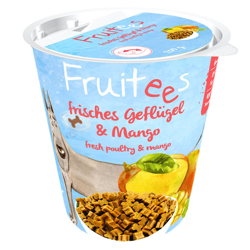 اسنک سگ بوش مدل Fruitees Chicken & Mango وزن 0.2 کیلوگرم