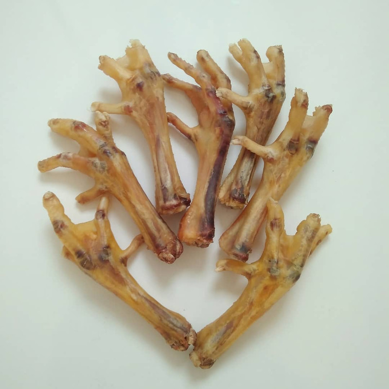 تشویقی سگ مدل Chicken feet کد 141 وزن 60 گرم