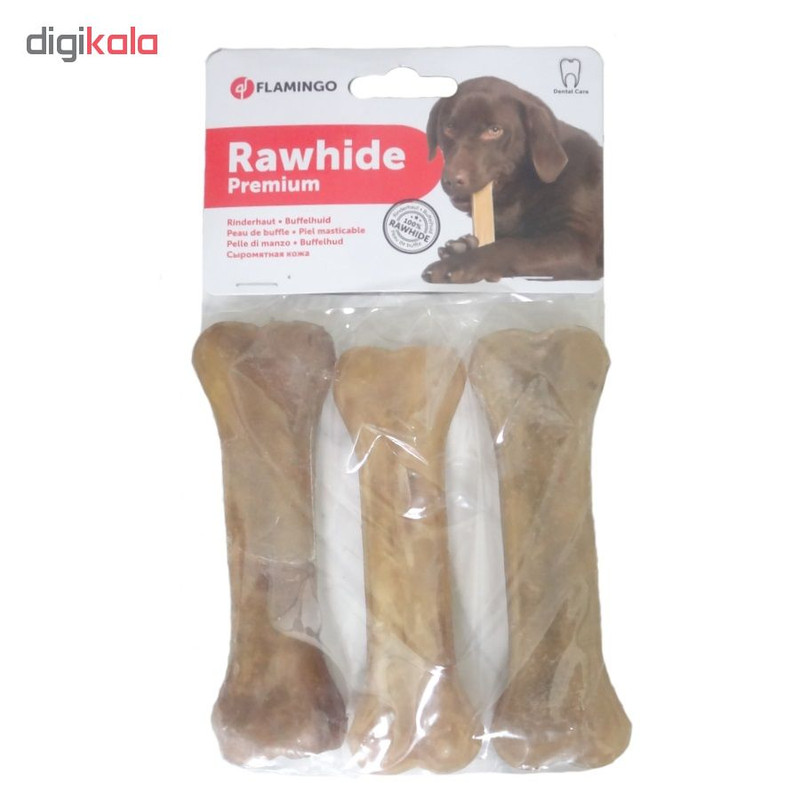 غذای تشویقی سگ فلامینگو مدل Rawhide Premium مقدار 0.165 کیلوگرم