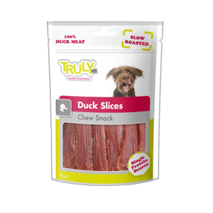 تشویقی سگ ترولی ونپی مدل slices duck وزن 90 گرم