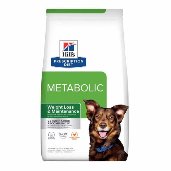 غذا خشک سگ بالغ هیلز مدل Metabolic طعم مرغ وزن 4 کیلوگرم