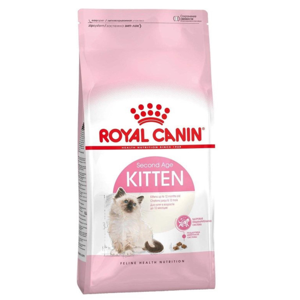 غذای خشک و پوچ بچه گربه برند رویال کنین مدل kitten وزن 2 کیلوگرم