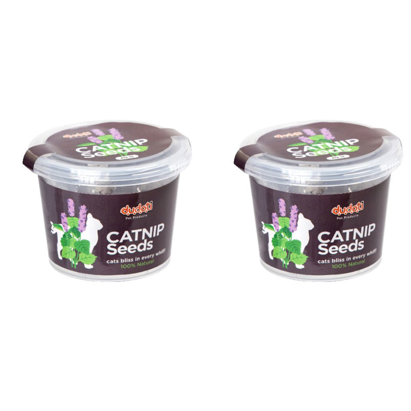 بذر کت نیپ گربه دودوتی مدل Catnip1 وزن 80 گرم بسته دو عددی