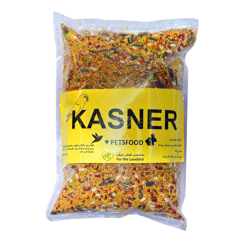 غذای طوطی برزیلی کاسنر مدل k13 وزن 1200 گرم