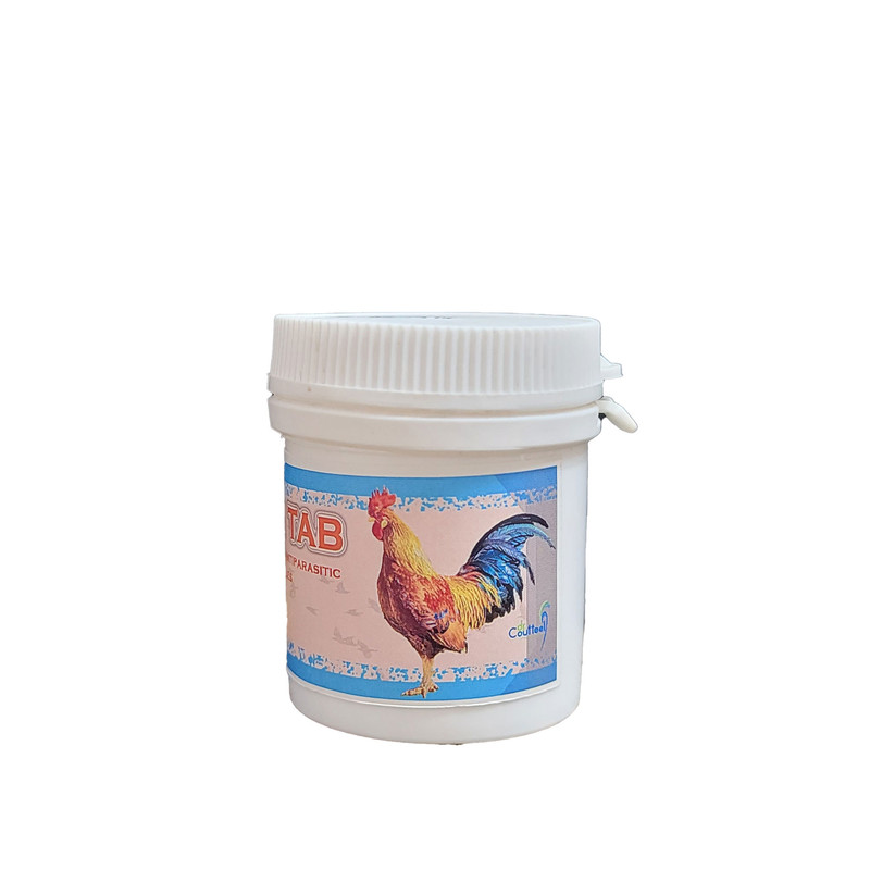 کپسول ضد انگل طیور مدل worm tab بسته 30 عددی