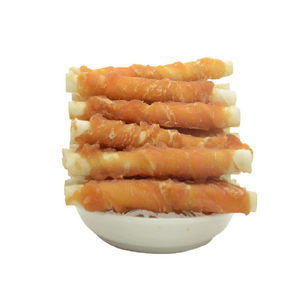 غذای تشویقی سگ اُداگ مدل Chicken wrap cowhide stick وزن ۱۰۰ گرم