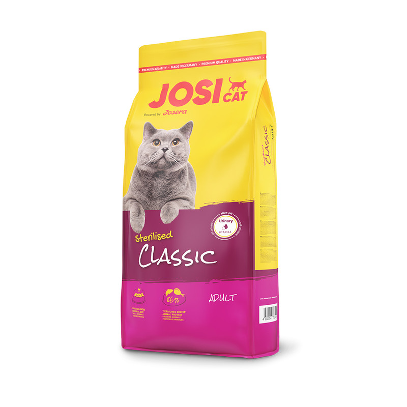 غذای خشک گربه جوسرا مدل sterilised classic وزن 1 کیلوگرم