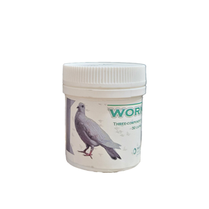کپسول ضدانگل کبوتر پنتکس مدل Wormex بسته 50 عددی