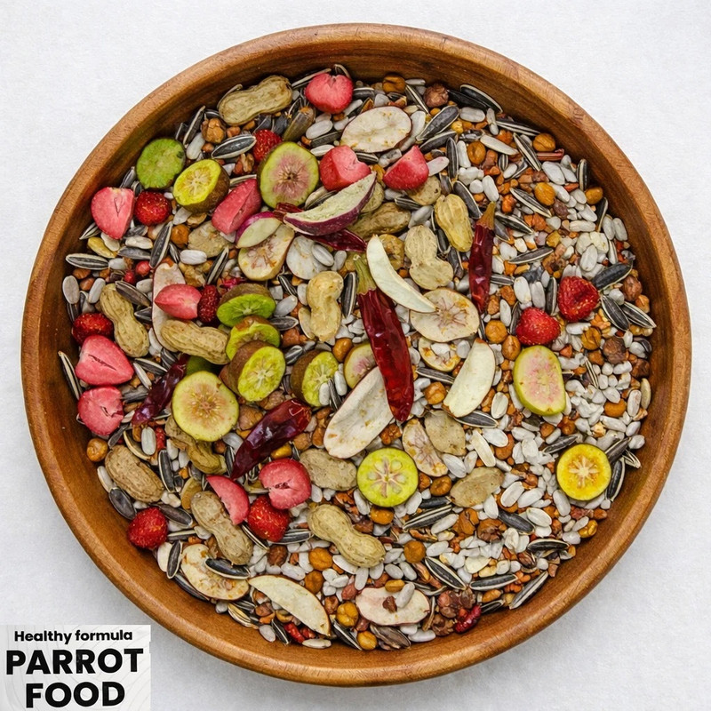 غذای طوطی آرا مدل PARROT FOOD وزن 1 کیلوگرم