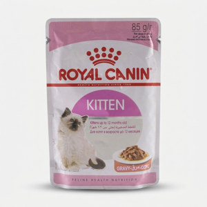 غذای پوچ بچه گربه رویال کنین مدل KITTEN وزن 85 گرم