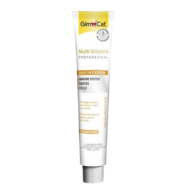 خمیر مولتی ویتامین گربه جیم کت مدل PASTE-Professional وزن 100 گرم