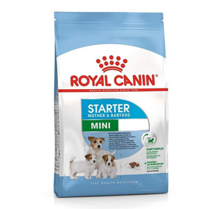 غذا خشک سگ رویال کنین مدل mini starter وزن 1 کیلوگرم