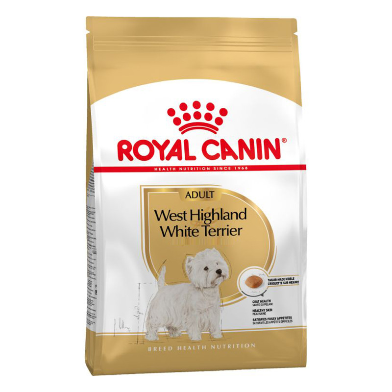 غذای خشک سگ رویال کنین مدل WEST HIGHLAND WHITE TERRIER وزن 1.5 کیلوگرم