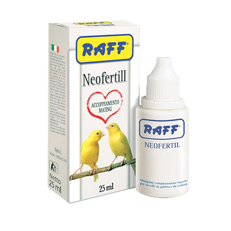 قطره افزایش انرژی پرندگان مدل Neofertill حجم 25 میلی لیتر