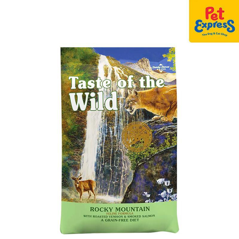 غذای خشک گربه تیست آف ویلد مدل Rocky Mountain Feline Recipe طعم ماهی و گوزن وزن 2 کیلوگرم