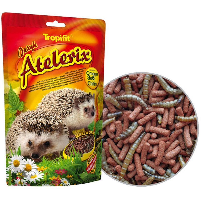 غذای جوجه تیغی تروپیکال مدل Atelevix وزن 300 گرم