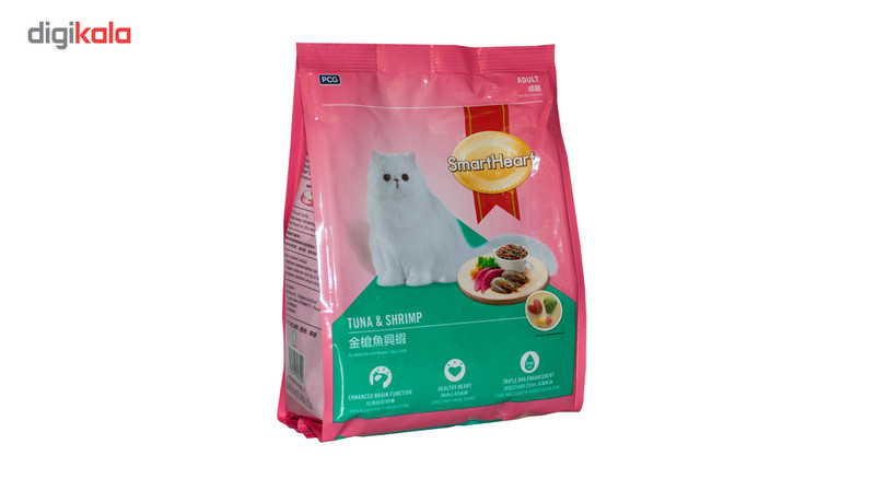 غذا خشک گربه اسمارت هرت مدل طعم تن 500 گرم