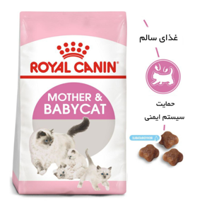 غذای خشک گربه رویال کنین مدل Mother And Babycat وزن 2 کیلوگرم