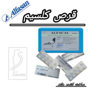 قرص کلسیم پرندگان آلفاسان مدل Alfacal بسته 10 عددی