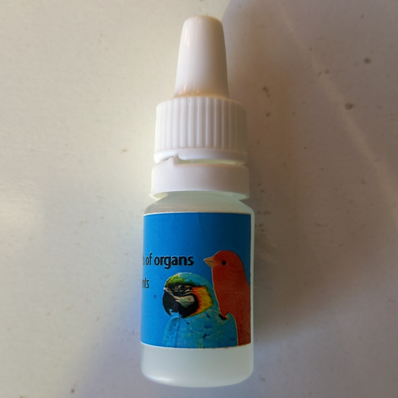 محلول مینرال پرندگان مدل Mineral+Trace Elements حجم 10میلی لیتر