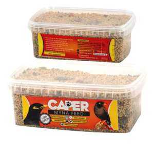 غذای مرغ مینا مدل caperpet وزن 800 گرم