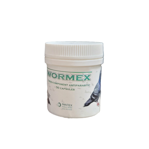 کپسول ضدانگل کبوتر پنتکس مدل Wormex بسته 50 عددی