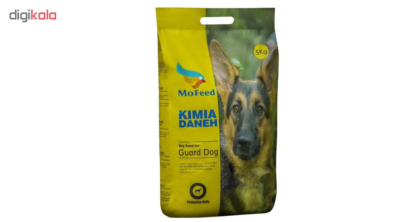 غذای خشک سگ مفید مدل GAURD DOG FOOD ADULT وزن 5 کیلوگرم