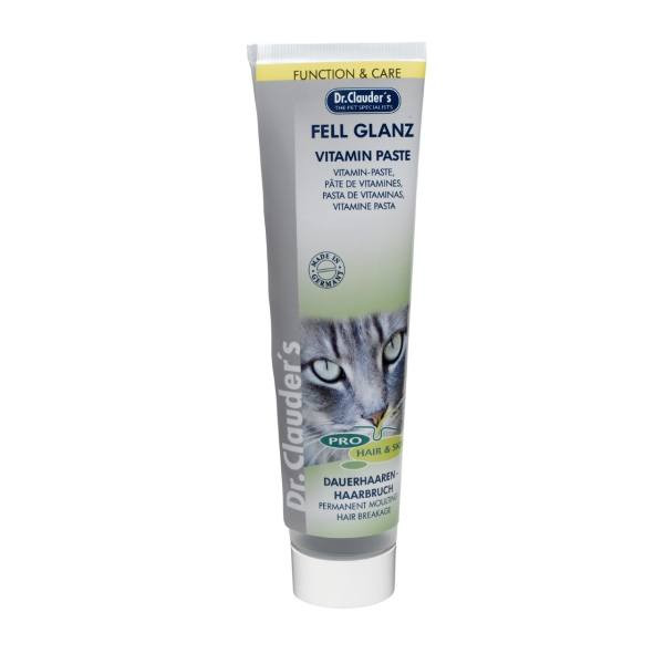 خمیر گربه دکتر کلادرز مدل Fell Glanz vitamin وزن 100 گرم
