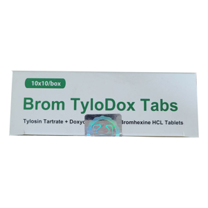 قرص پرندگان مکمل مدل TYDOXY bromبسته 10 عددی