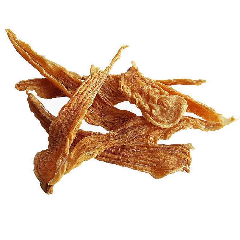تشویقی سگ هاپومیل مدل Chicken Fillet Chips کد 12 وزن 50 گرم